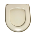 Ver imagem 4 de Tampa Assento Vaso Sanitário Calypso Incepa Almofadado Bege Biscuit Durín