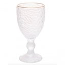 Ver imagem 1 de Taça de Água Cristal com Fio de Ouro 320 Ml - Lyor