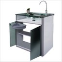 Ver imagem 4 de Gabinete para Banheiro 62cm x 63cm Classic Prata/Silver