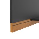Ver imagem 3 de Painel para Tv até 40 Polegadas Verona 90cm - Via Nossa - Preto e Cedro