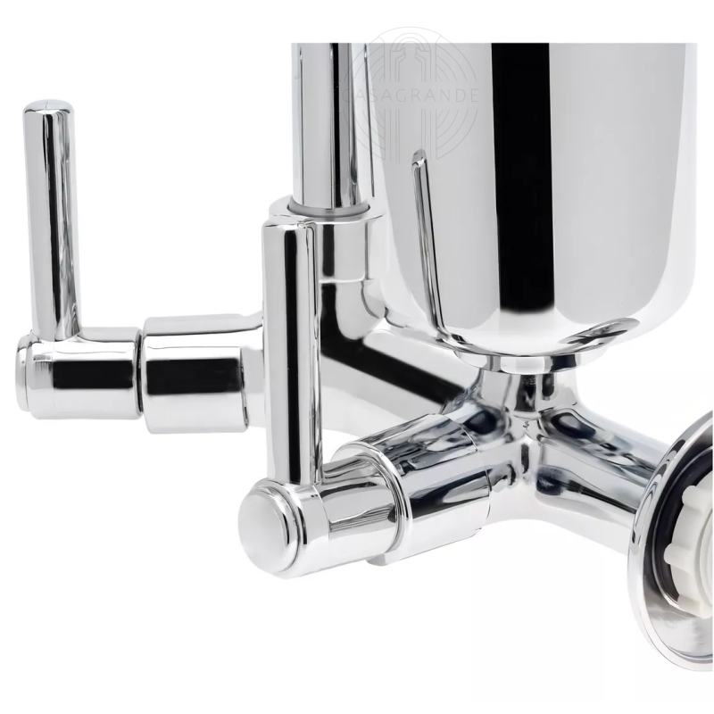 Torneira Gourmet Cromado Flexível com Filtro Parede Cozinha - 4