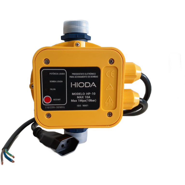 PRESSOSTATO ELETRONICO- 0.8BAR - 220V/110V - HIODA