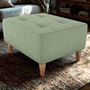 Ver imagem 2 de Puff para Sala 62 Cm Piva Tecido Boucle F494 Oliva Milani Store