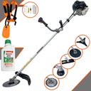 Ver imagem 1 de Roçadeira Multifuncional Anmax Cg430-b C/ Carretel + 4 Lâminas de Cortes + Óleo Stihl