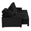 Ver imagem 5 de Sofá Modular 6 Lugares 3.05M Retrátil E Reclinável Preto