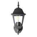 Ver imagem 2 de Arandela Colonial Clássica 4 Vidros em Alumínio Preto