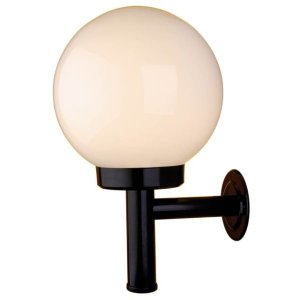 Arandela colonial Com vidro 15x30 Preta