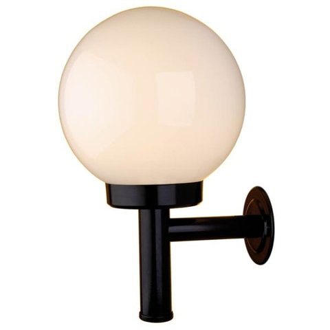 Arandela colonial Com vidro 15x30 Preta