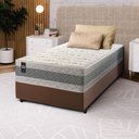 Ver imagem 1 de Cama Box Espuma D33 Oxford Solteiro 88x188 Verde King House