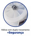 Ver imagem 6 de Ventex Parede Tex6 Ventilador Oscilante Max Turbo Preto