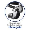 Ver imagem 3 de Ventex Parede Tex6 Ventilador Oscilante Max Turbo Preto