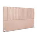 Ver imagem 3 de Cabeceira Estofada King Carla 195cm Linho Rose
