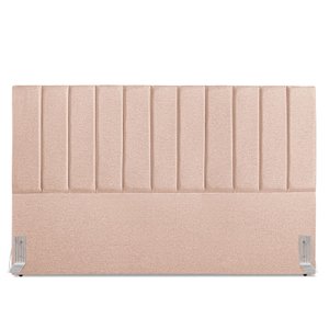 Cabeceira Estofada King Carla 195cm Linho Rose