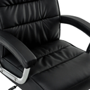 Ver imagem 6 de Cadeira de Escritório Presidente Genebra Preta Mola Ensacada Conforsit 4650