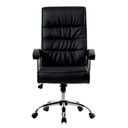 Ver imagem 2 de Cadeira de Escritório Presidente Genebra Preta Mola Ensacada Conforsit 4650