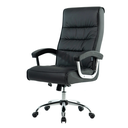 Ver imagem 3 de Cadeira de Escritório Presidente Genebra Preta Mola Ensacada Conforsit 4650