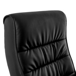 Cadeira de Escritório Presidente Genebra Preta Mola Ensacada Conforsit 4650 - 7 Cadeira de Escritório Presidente Genebra Preta Mola Ensacada Conforsit 4650 - 7