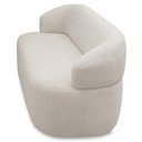 Ver imagem 3 de Sofá 3 Lugares Living 170cm Conka F05 Bouclê Off White
