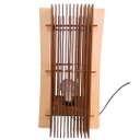 Ver imagem 1 de Abajur COLIBRI de Mesa -:Marrom/Kit com 2 - 40x20cm e 20x20cm