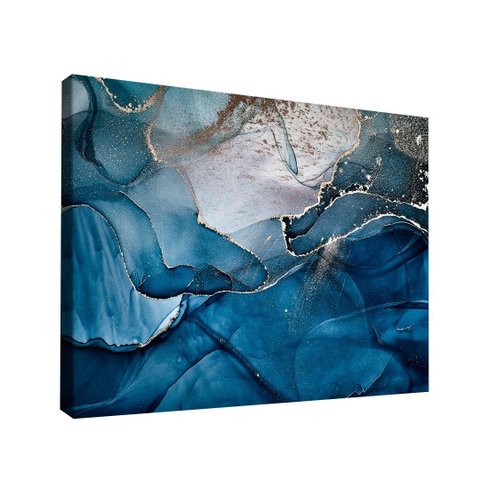 Azul Abstrato -- BR ARTES Grande 118x78