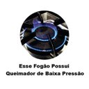 Ver imagem 4 de Fogão Industrial 6 Bocas com Forno Tampa Inox 55L - Cristalaço