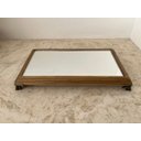 Ver imagem 5 de Bandeja Espelhada de Madeira Envernizada - Retangular para Lavabo / Bar / Sala