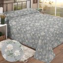 Ver imagem 2 de Colcha Piquet Queen Size - 100% Algodão:floral