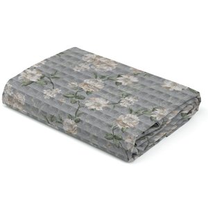 Colcha Piquet Queen Size - 100% Algodão:floral