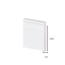 Ver imagem 2 de Rodape-guarnição Poliestireno Slim 10x1x225cm 41910