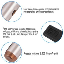 Bico Leque 211 para Máquina de Pintura Airless Vonder - 3
