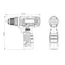 Ver imagem 2 de Parafusadeira Furadeira Tramontina Para Uso Doméstico 10,8 v