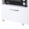 Balcão para Cooktop 2 Portas 1 Gaveta Violeta Kaiki Móveis - 6