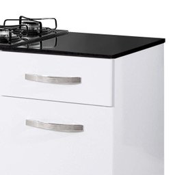 Balcão para Cooktop 2 Portas 1 Gaveta Violeta Kaiki Móveis - 7