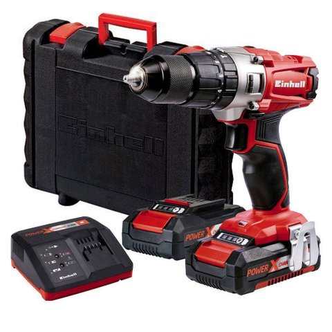 Parafusadeira Impacto 2 Baterias 18V TE-CD 18-2 LI-I 2B Einhell