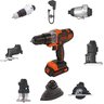 Furadeira Parafusadeira Matrix 20v Black&Decker - 4