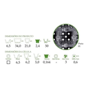 Ver imagem 2 de Bandeja 15 Celulas Alta - Kit Com 5 Unidades - Mudas