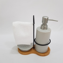 Ver imagem 4 de Conjunto Kit Banheiro/lavabo 4 Peças