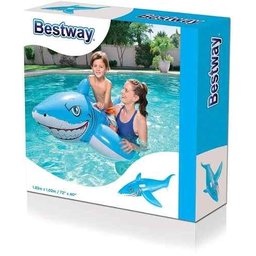 Boia Inflável Infantil Tubarão Azul Bestway 178 cm #41032 - 2