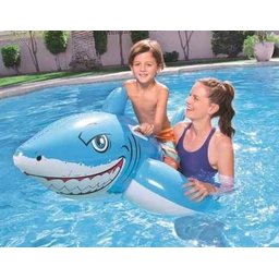 Boia Inflável Infantil Tubarão Azul Bestway 178 cm #41032 - 3