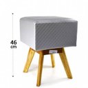 Ver imagem 2 de Puff Retrô Médio - Estampa - Mosaico