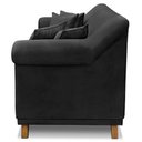 Ver imagem 7 de Sofa 3 Lugares Retro Polo 200cm com Almofada Veludo 2237 Ezz 2237