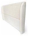 Ver imagem 2 de Cabeceira Liz Luxo Moderna Boucle para Cama Box King 1.95 Bege
