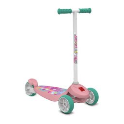 Patinete Skatenet - Kid Flowers - Rosa - Bandeirante BAND1501 - 1