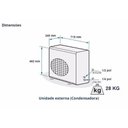 Ver imagem 4 de Ar-Condicionado Consul Split 12.000 BTU 220V Cbz12Dbbna / Cbu12Dbbna