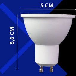 Lâmpada Led Dicroica Mr16 6,5w 6500k Gu10 Bivolt - 6