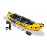 Caiaque Inflável Intex Explorer K2 Amarelo + Par de Remos + Bomba de Inflar #68307 - 1