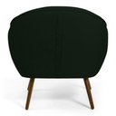 Ver imagem 2 de Kit 02 Poltronas Nina Pés Palito Madeira C-117 Verde Musgo