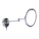 Ver imagem 1 de Espelho de Aumento 3x com Iluminação de Led Integrada de Parede com Braço Articulado Bivolt