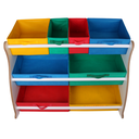 Ver imagem 3 de Organizador de Brinquedos Colorido Tematizado Ursinho