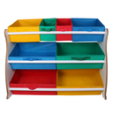 Ver imagem 2 de Organizador de Brinquedos Colorido Tematizado Ursinho